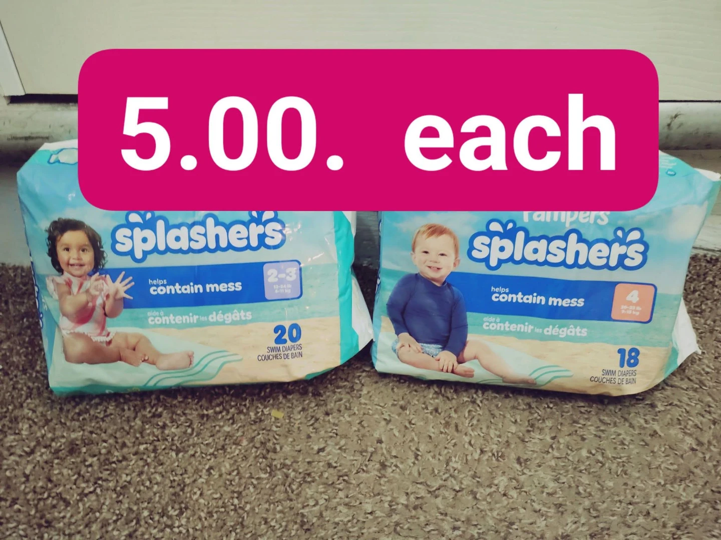 Pampers Splashers Swim Diapers