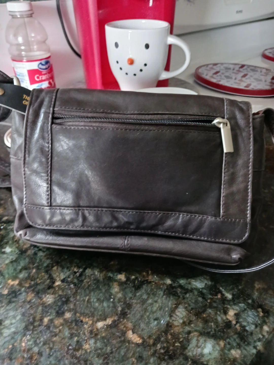 The Boutique of Leathers Brown Leather Shoulder Bag