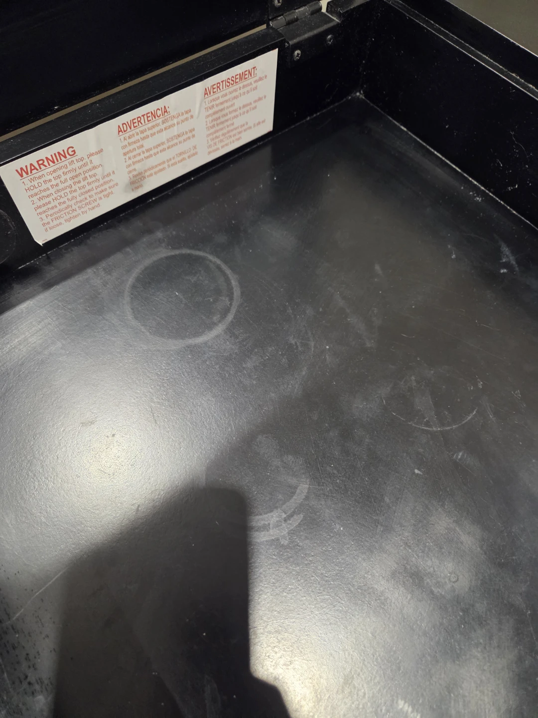 Black Vanity Desk with Stool - photo 3