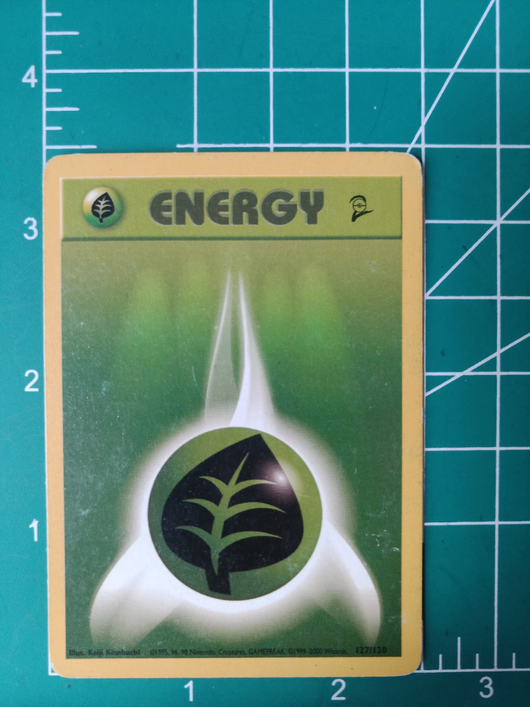Pokemon Grass Energy Card