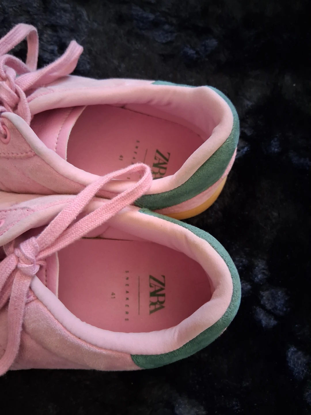 ZARA Pink Suede Sneakers - Size 41 - photo 2