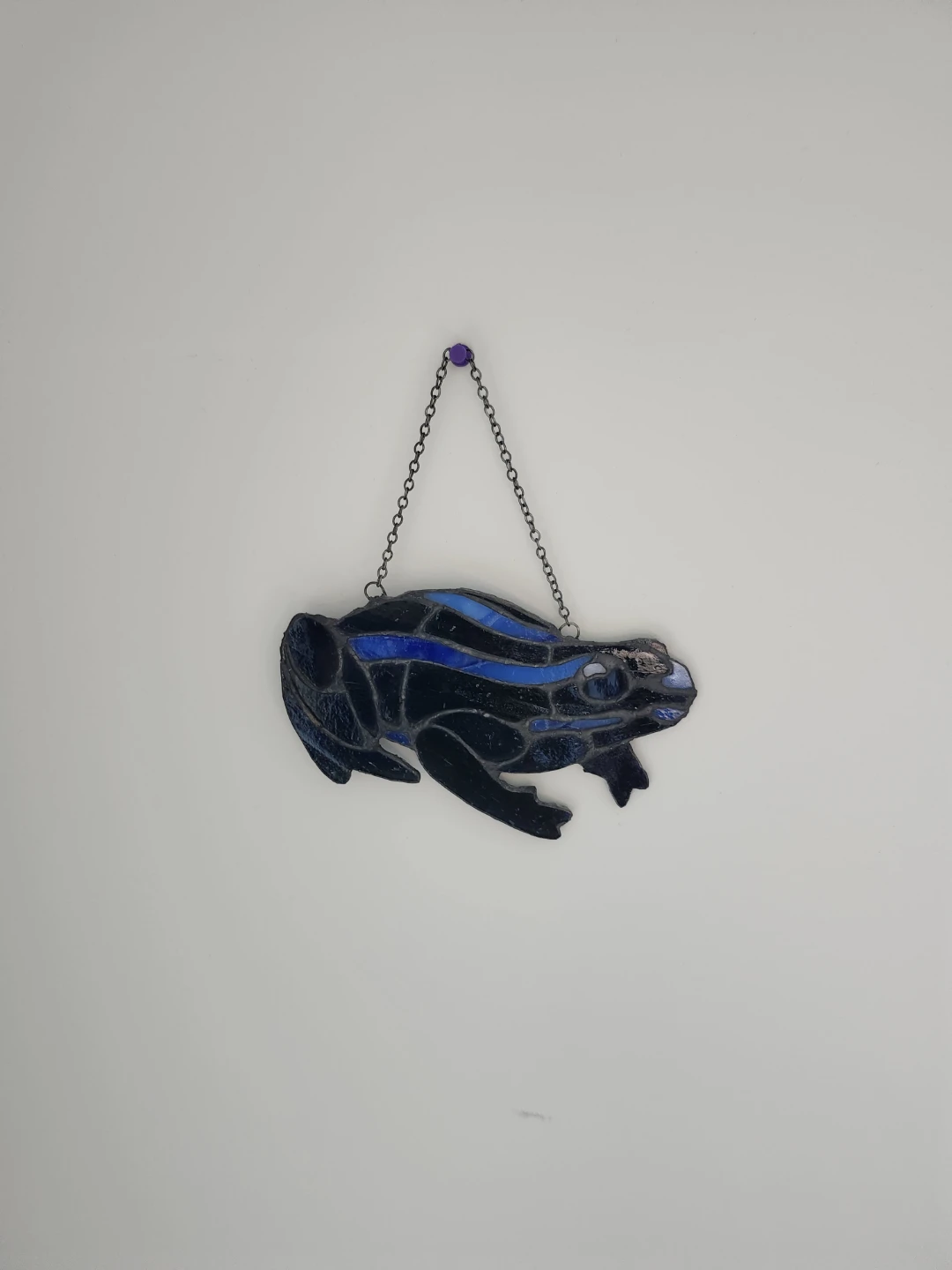 Stained Glass Frog Suncatcher