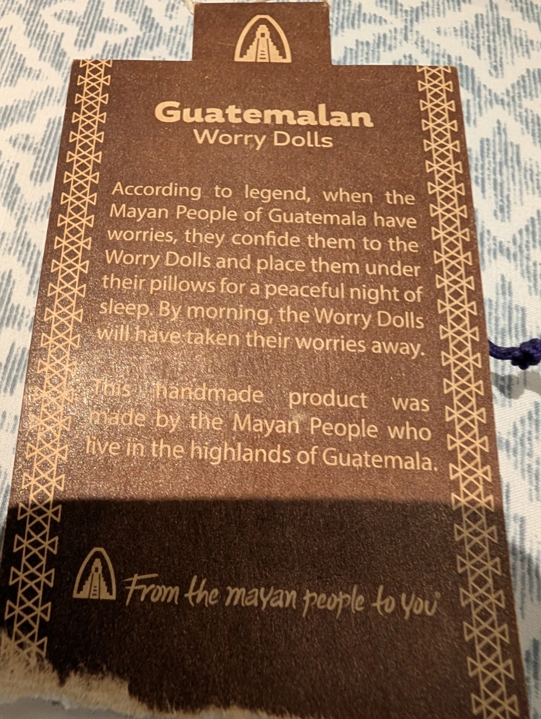 Handmade Guatemalan Worry Dolls - photo 2