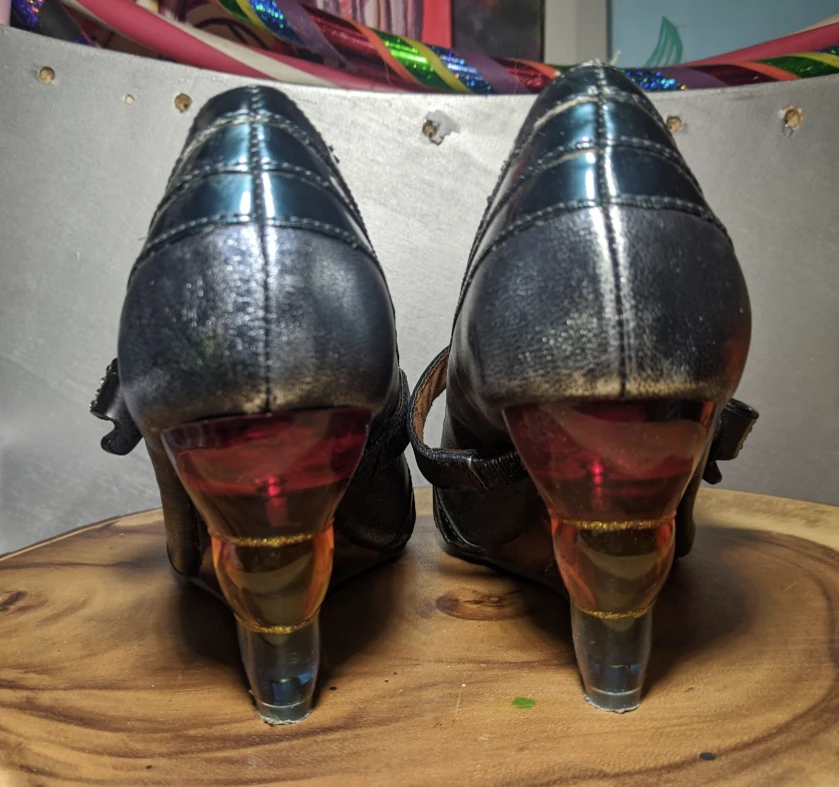 Over The Rainbow heels size 7.5 - photo 3