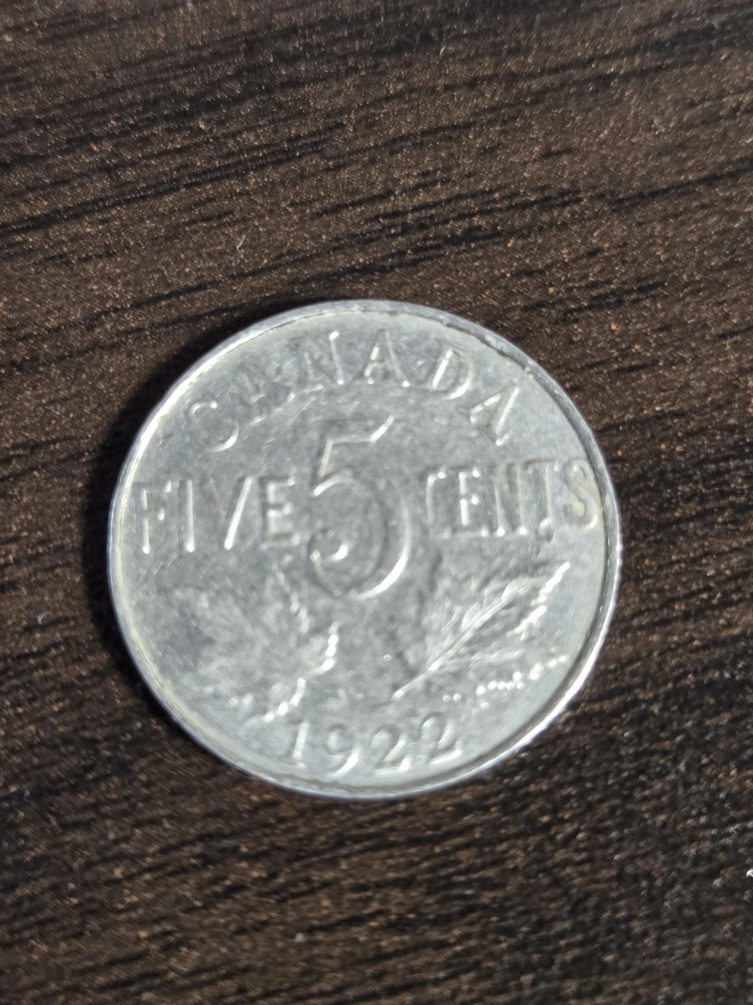 1922 Canadian Five Cents Coin and 2 1923 nickels - photo 3