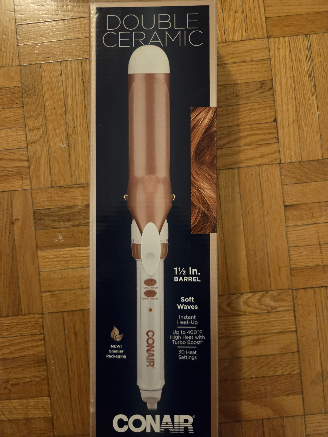 Conair Double Ceramic 1 1/2 inch Curling Iron