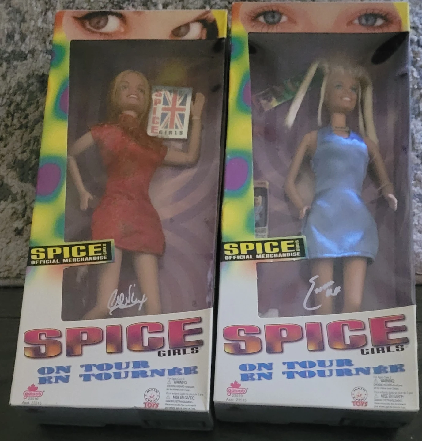 Spice Girls "On Tour" Dolls  ginger spice and baby spice - photo 2