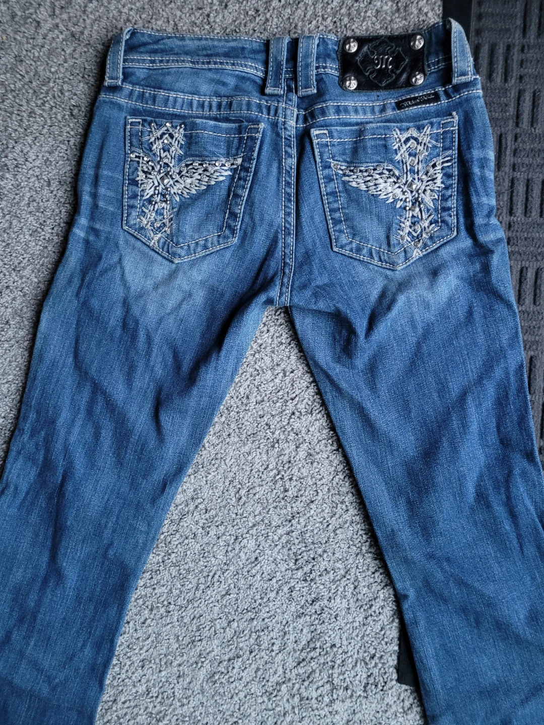 Miss Me Jeans Women's Size 26 Embellished Bootcut Denim - photo 2