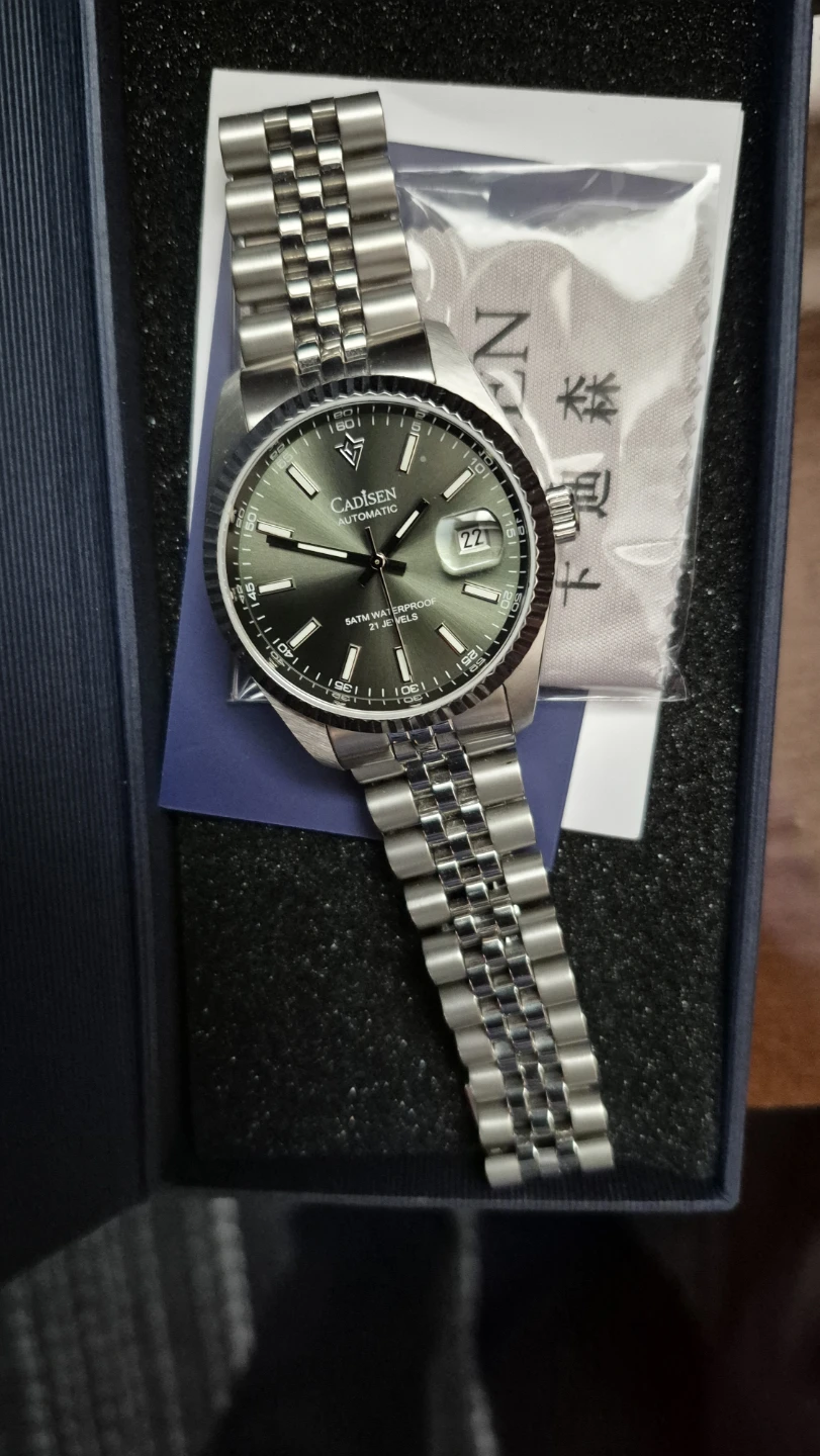CADISEN Automatic Watch - 5ATM Water Resistant - photo 2