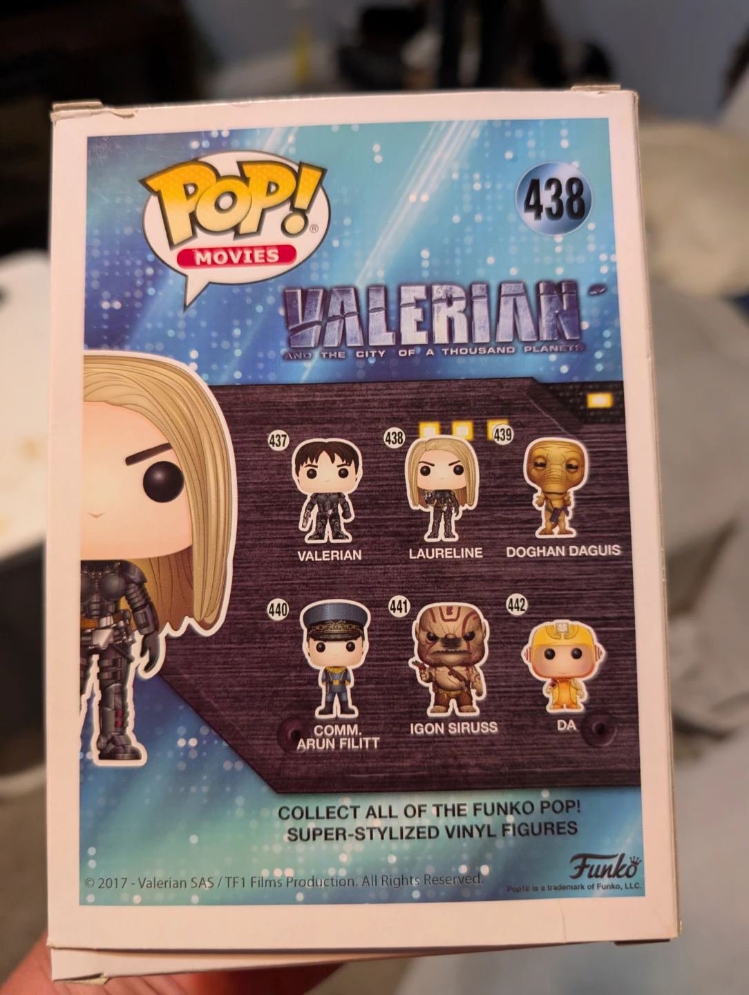 Funko Pop! Valerian City of a Thousand Planets Laureline #438 - photo 2