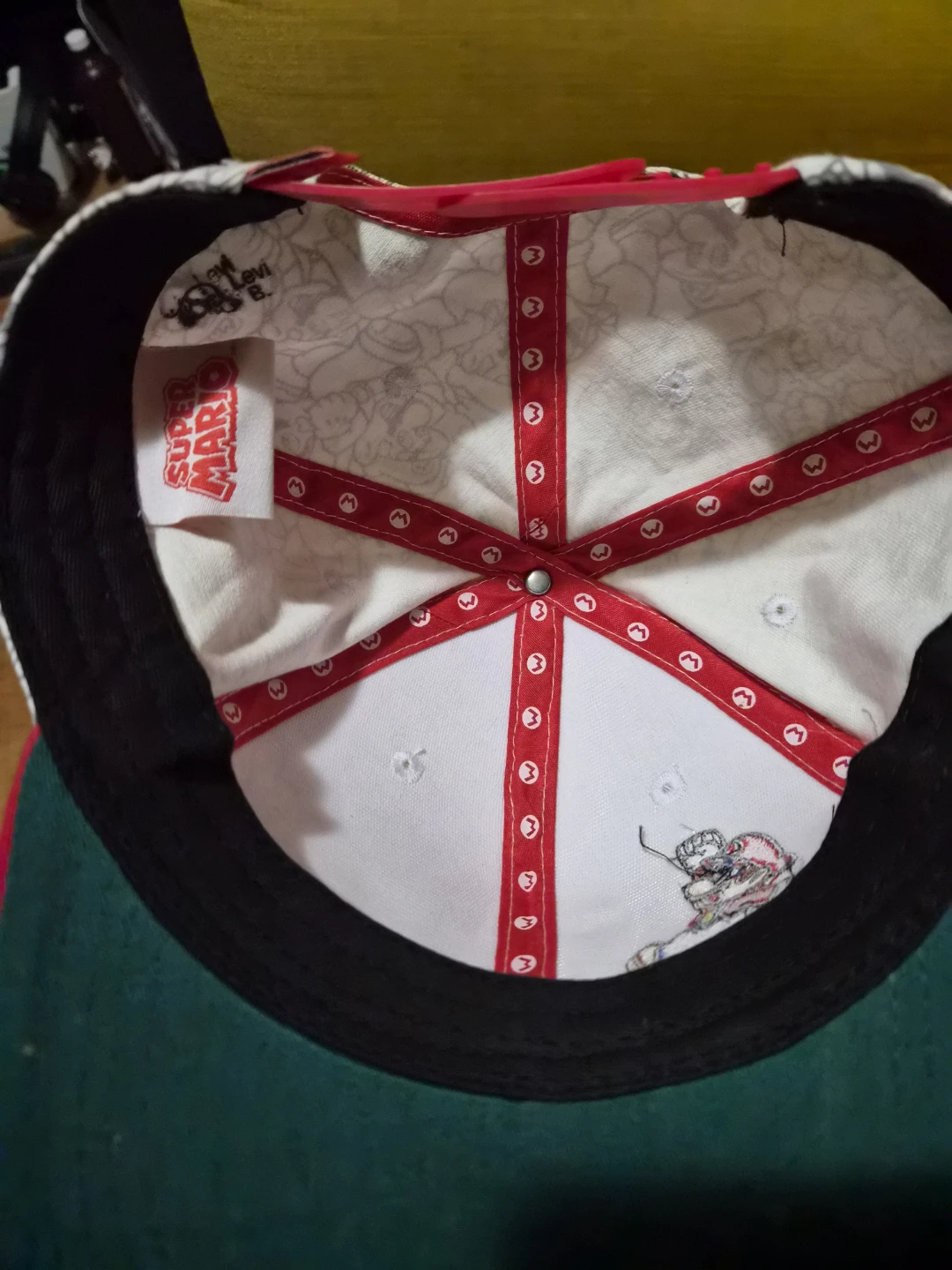 Nintendo Super Mario print adjustable hat - photo 2