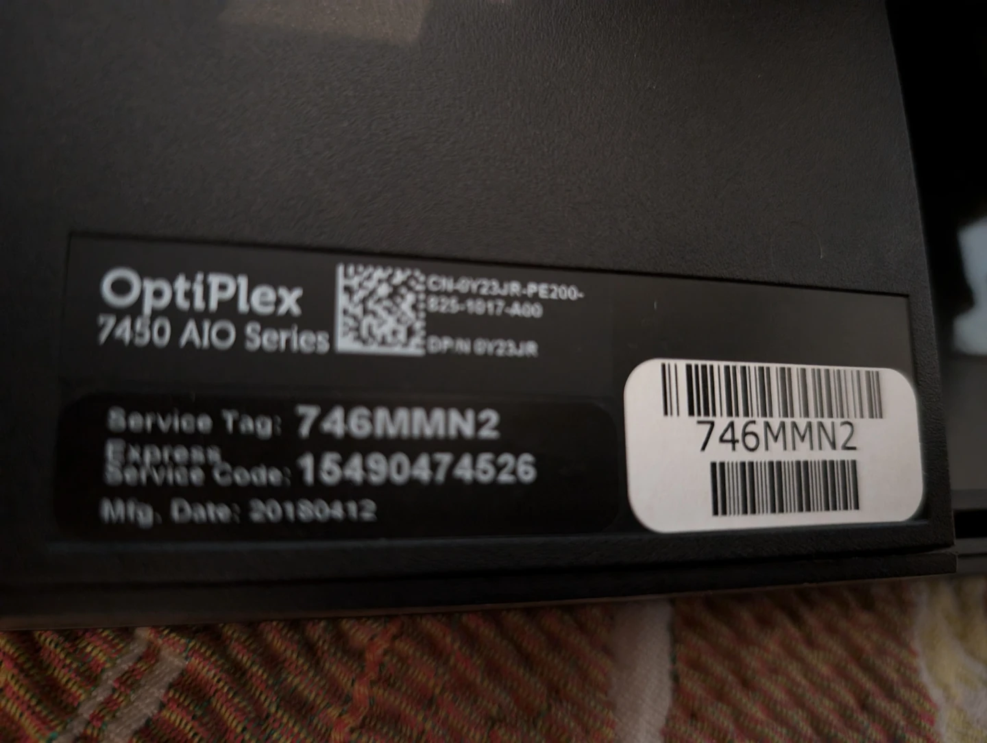 Dell OptiPlex 7450 AIO Desktop Computer - photo 2