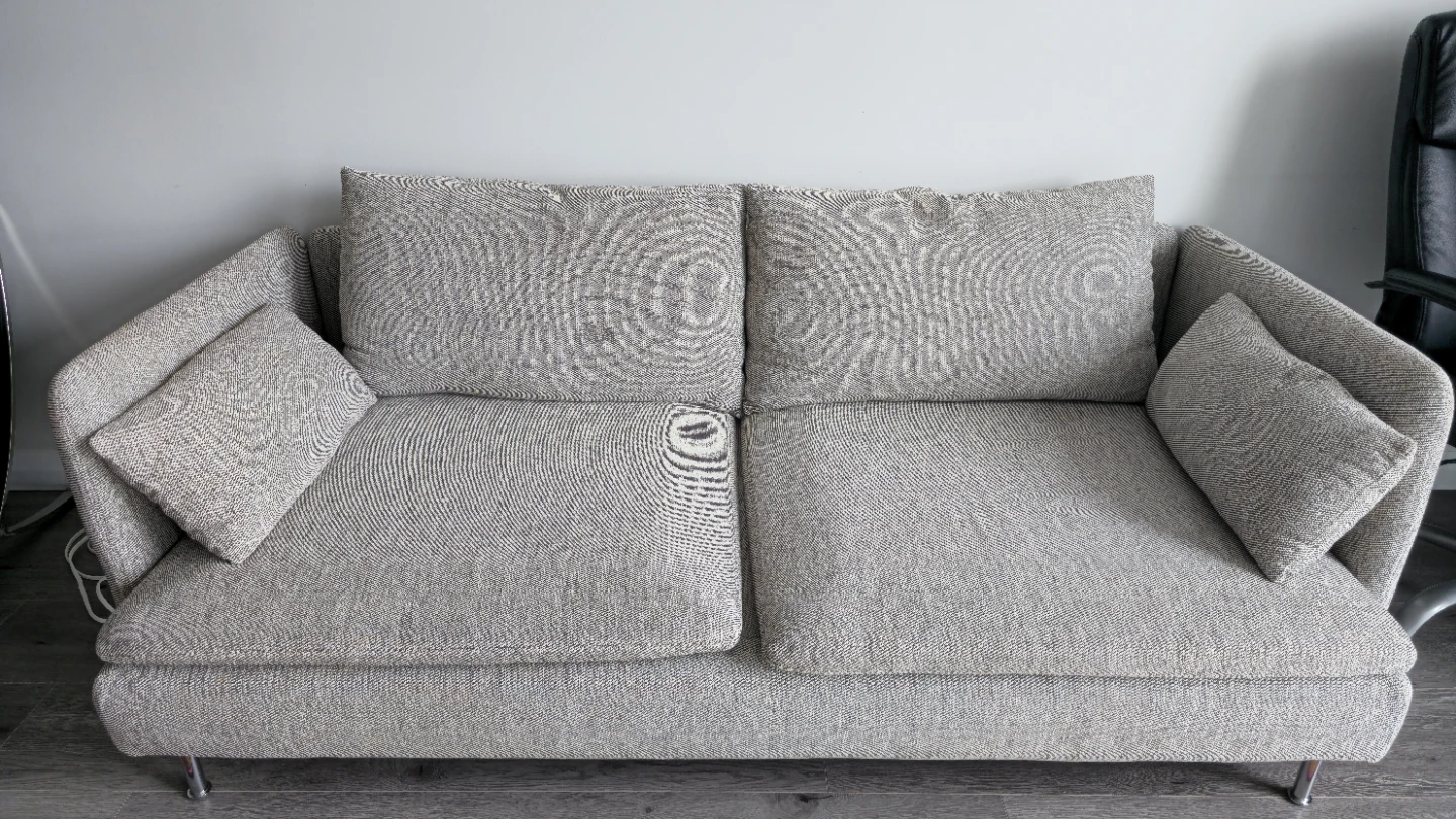 IKEA SÖDERHAMN 3-Seater Sofa - Beige/Brown - photo 2