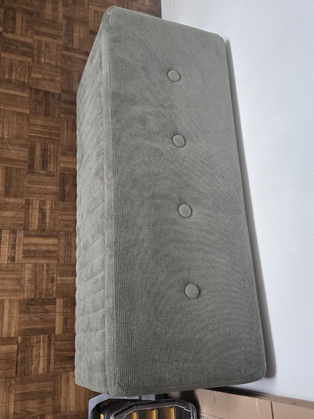Ottoman Bench With Storage Green - photo 5