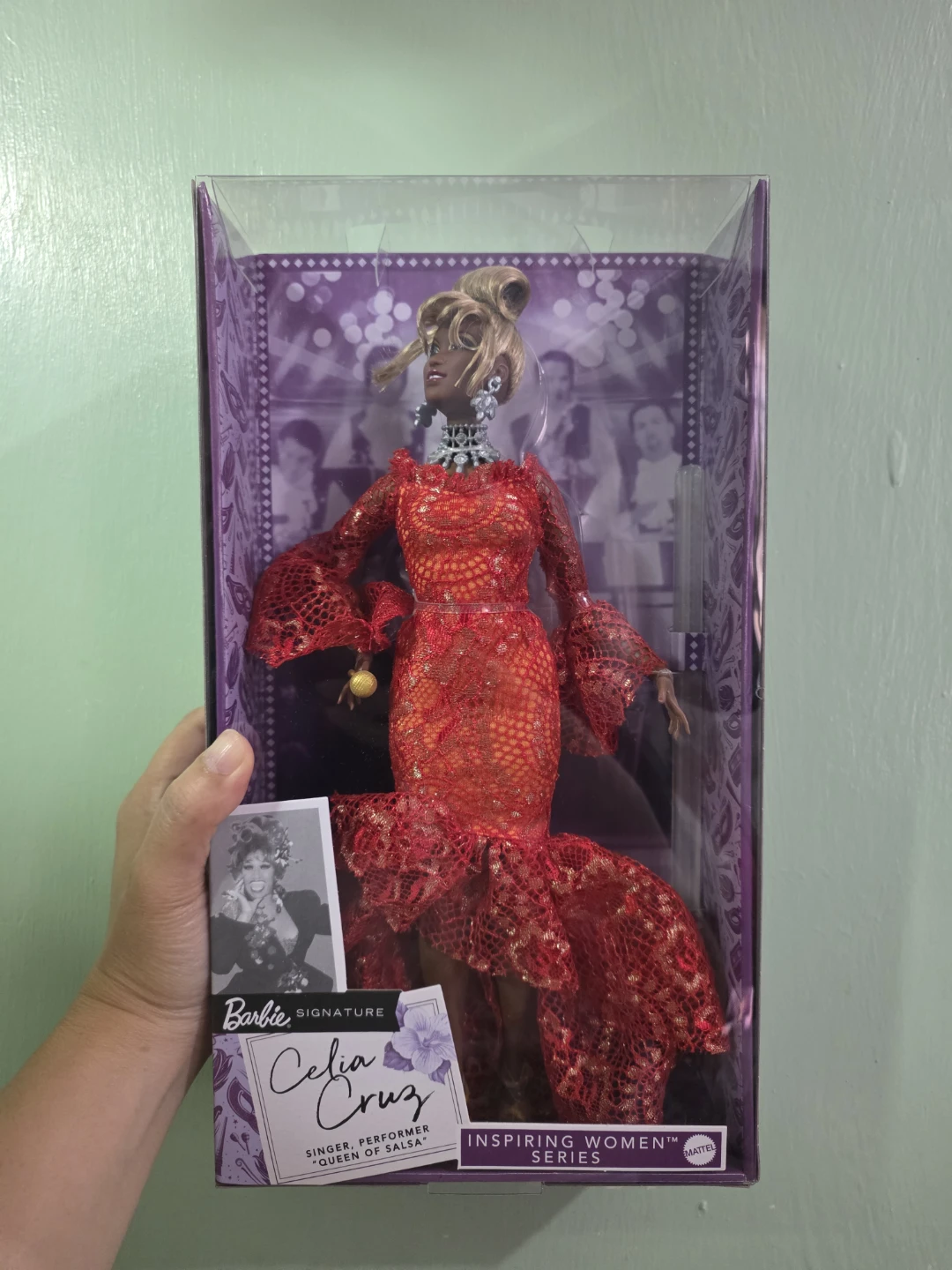 Barbie Inspiring Women Celia Cruz Doll
