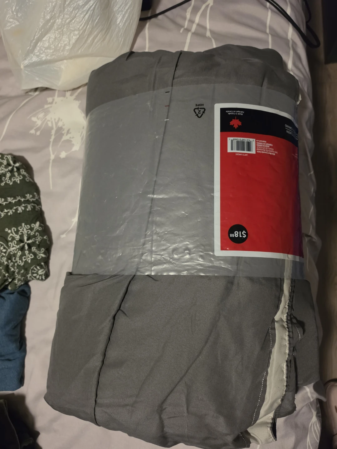 Gray Duvet