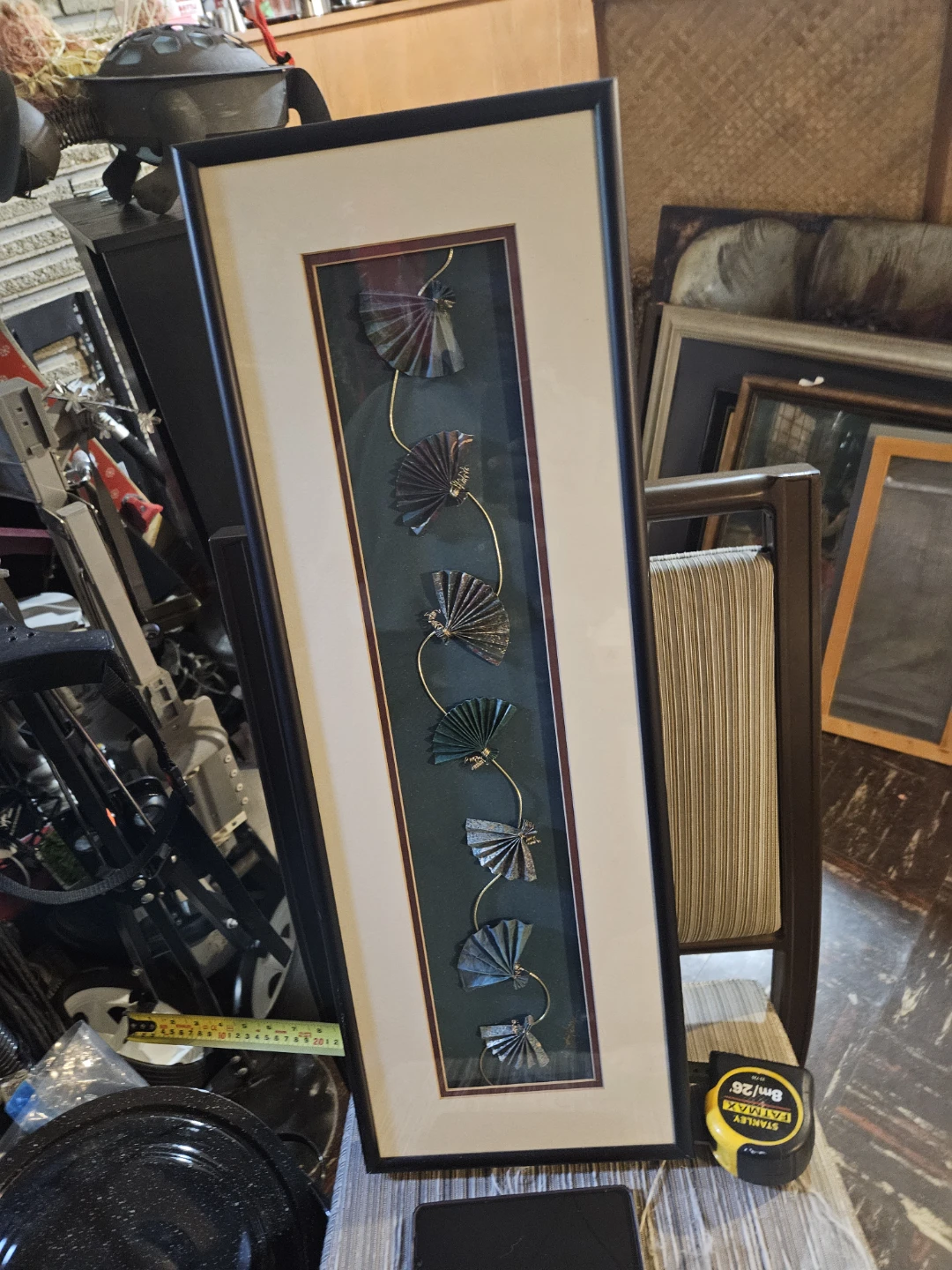 Framed Fan Wall Art - photo 2