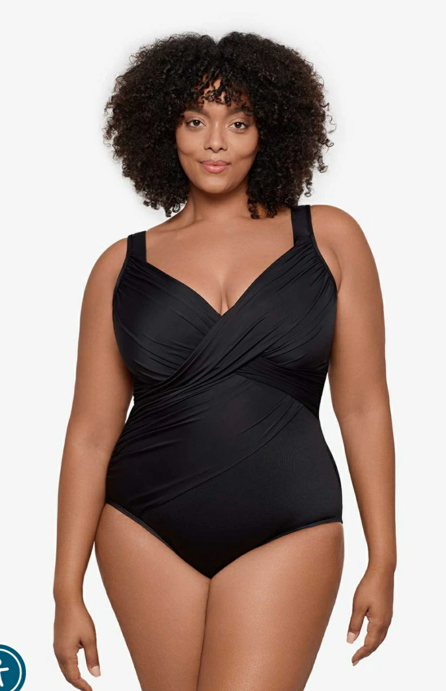 Brand new Miraclesuit Plus Size Solid Swimsuit