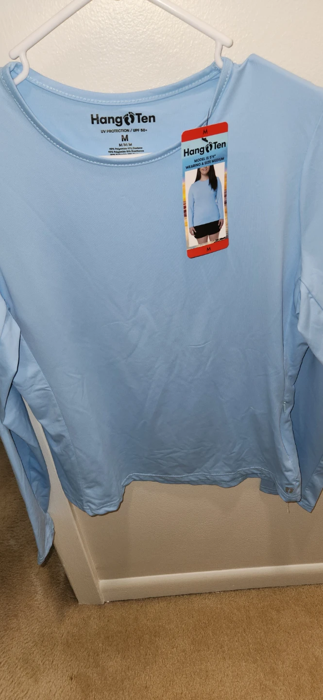 Hang Ten Women's UPF 50+ Long Sleeve Shirt - Medium - photo 2