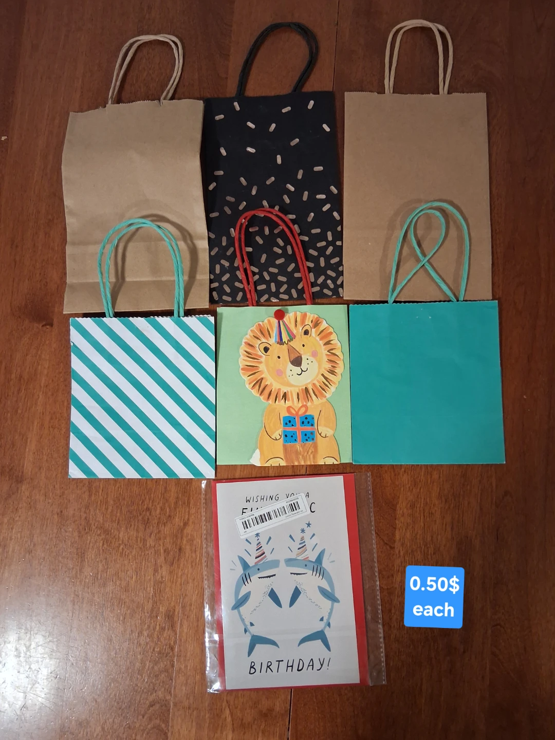 23 Gift bags and birthday card - photo 4