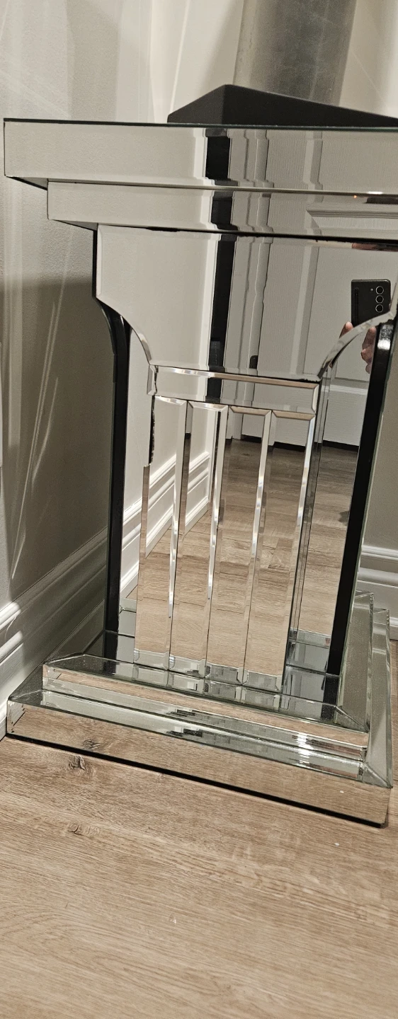 Mirrored Pedestal Stand - photo 2