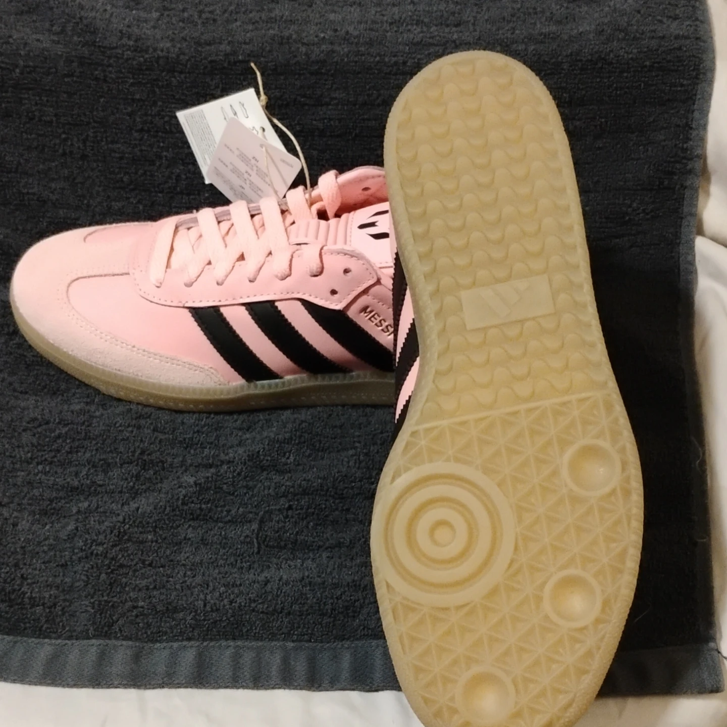 Adidas Samba Messi Soccer Shoes Pink W9. 5M8. 5⚽ - photo 4