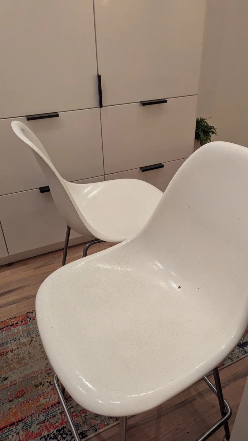 Eames Molded Counter Stools Set of 2 - photo 5