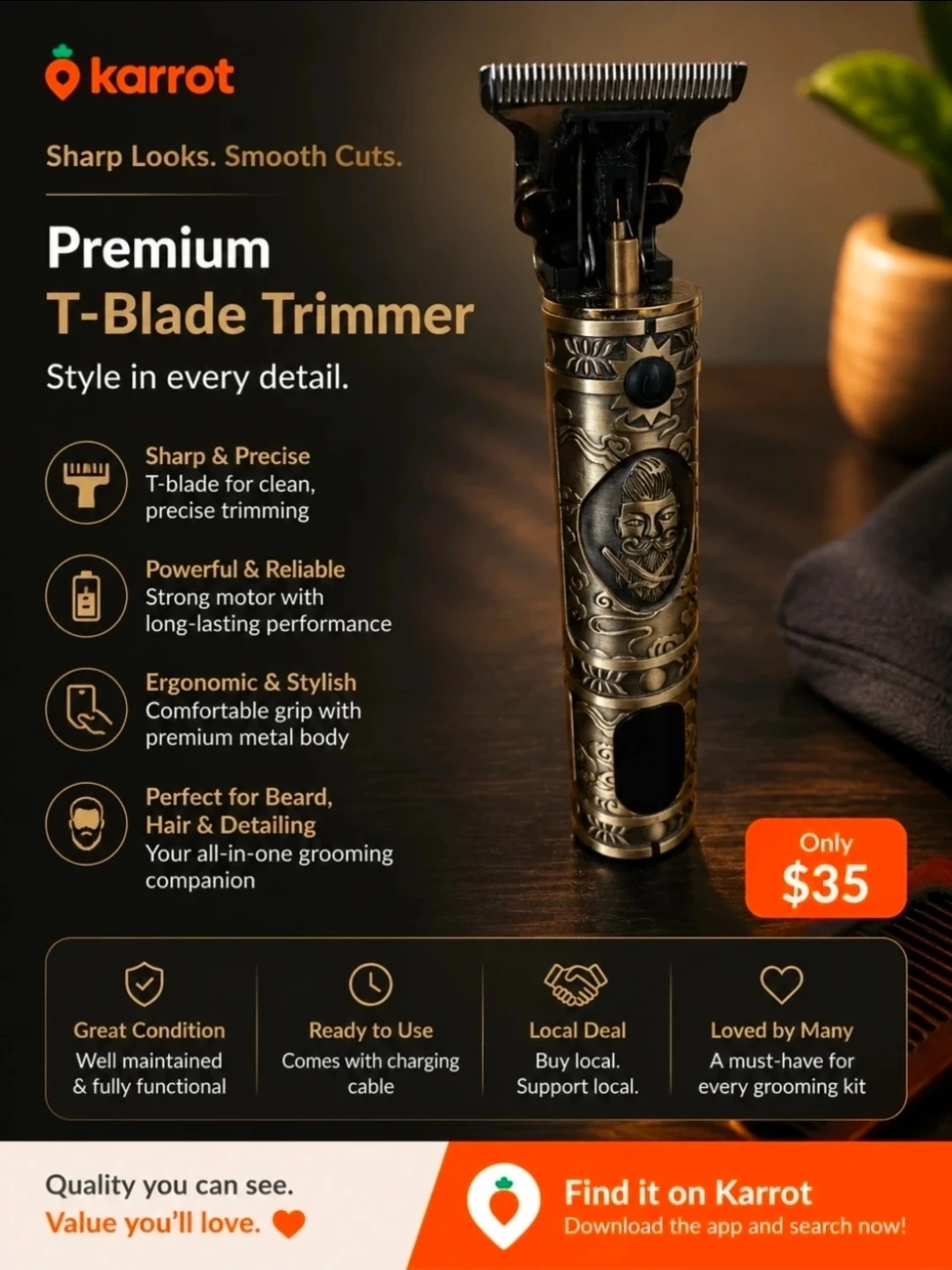 Premium T-Blade Trimmer