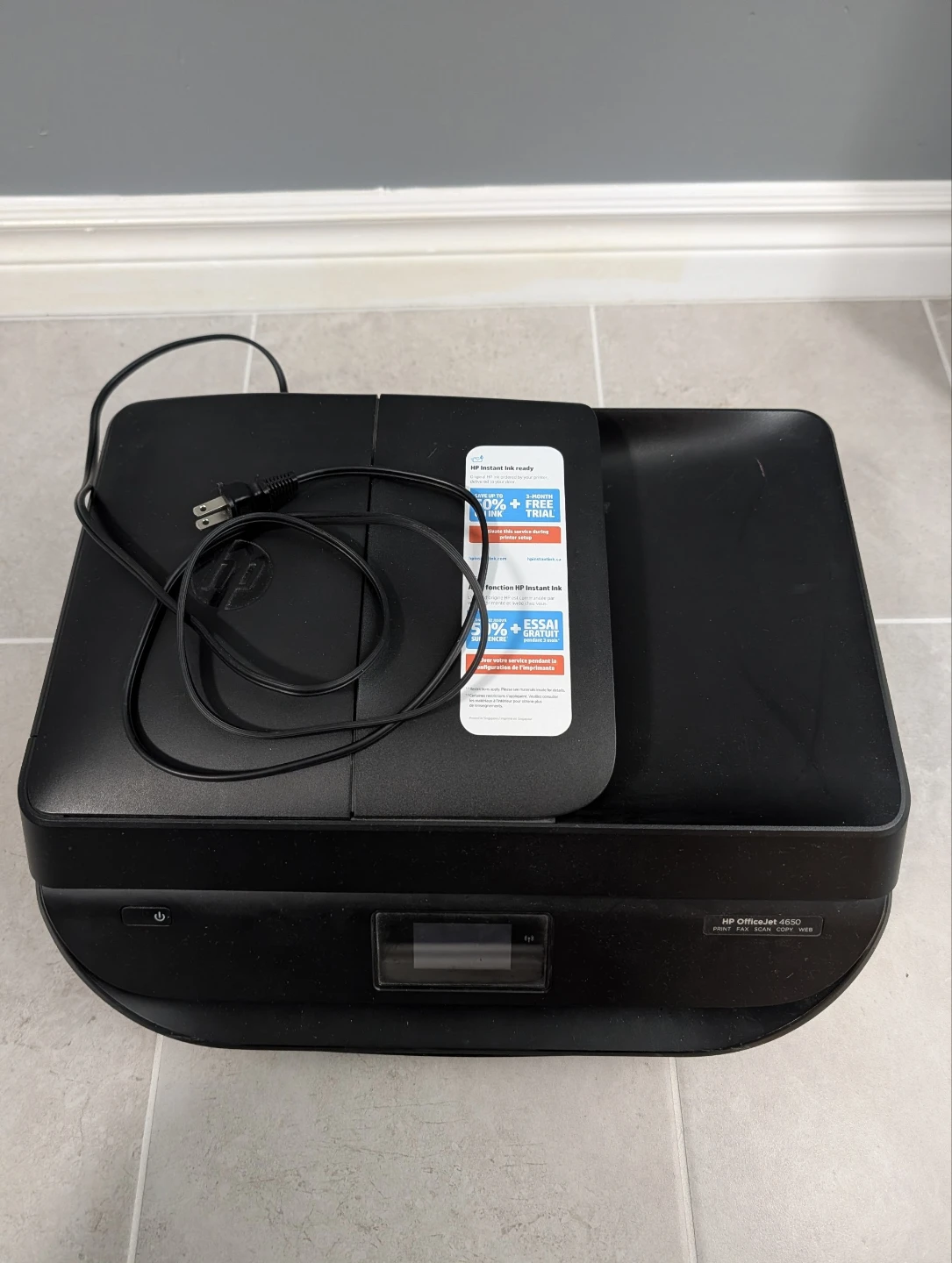 HP OfficeJet 4650 All-in-One Printer - photo 3
