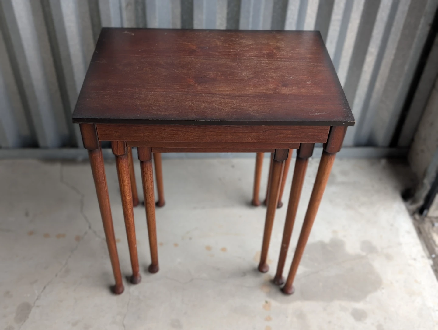 Bombay Company side occasional nesting tables