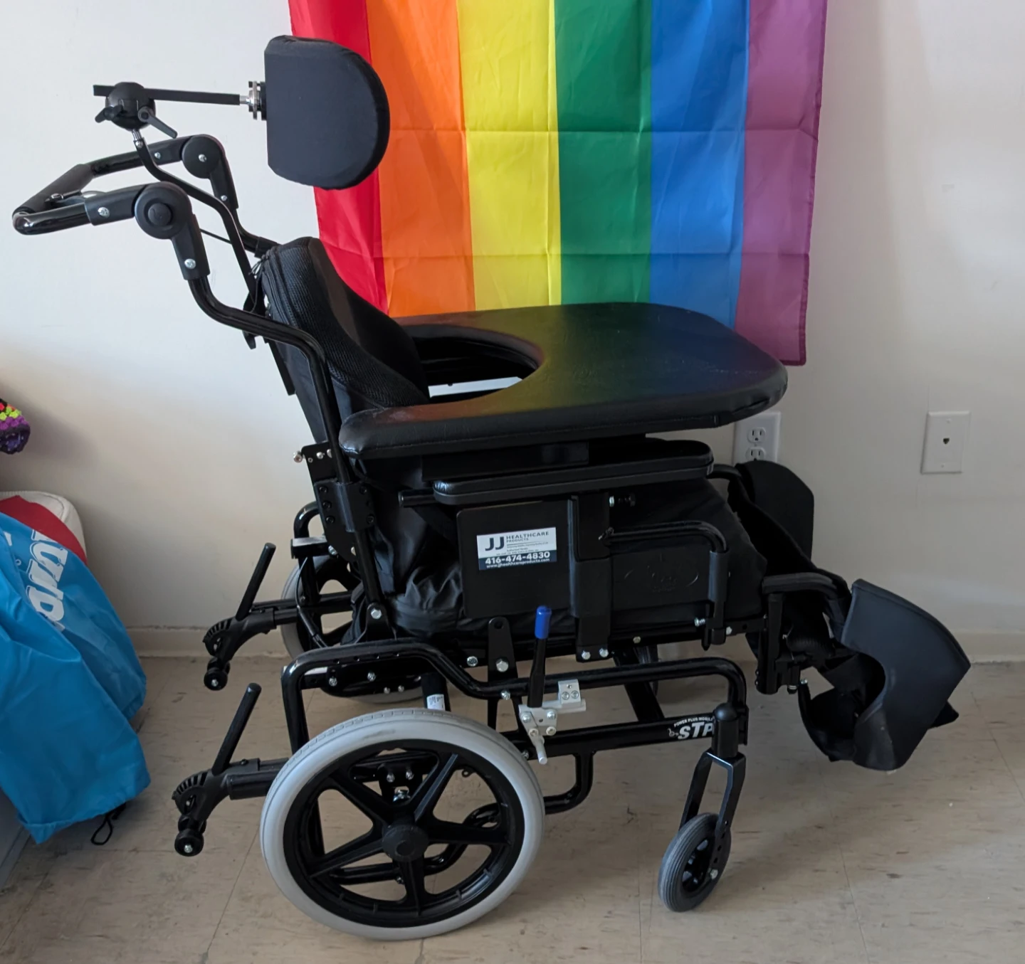 JJ Healthcare PowerPlus Category 5 Tilt Wheelchair - photo 3