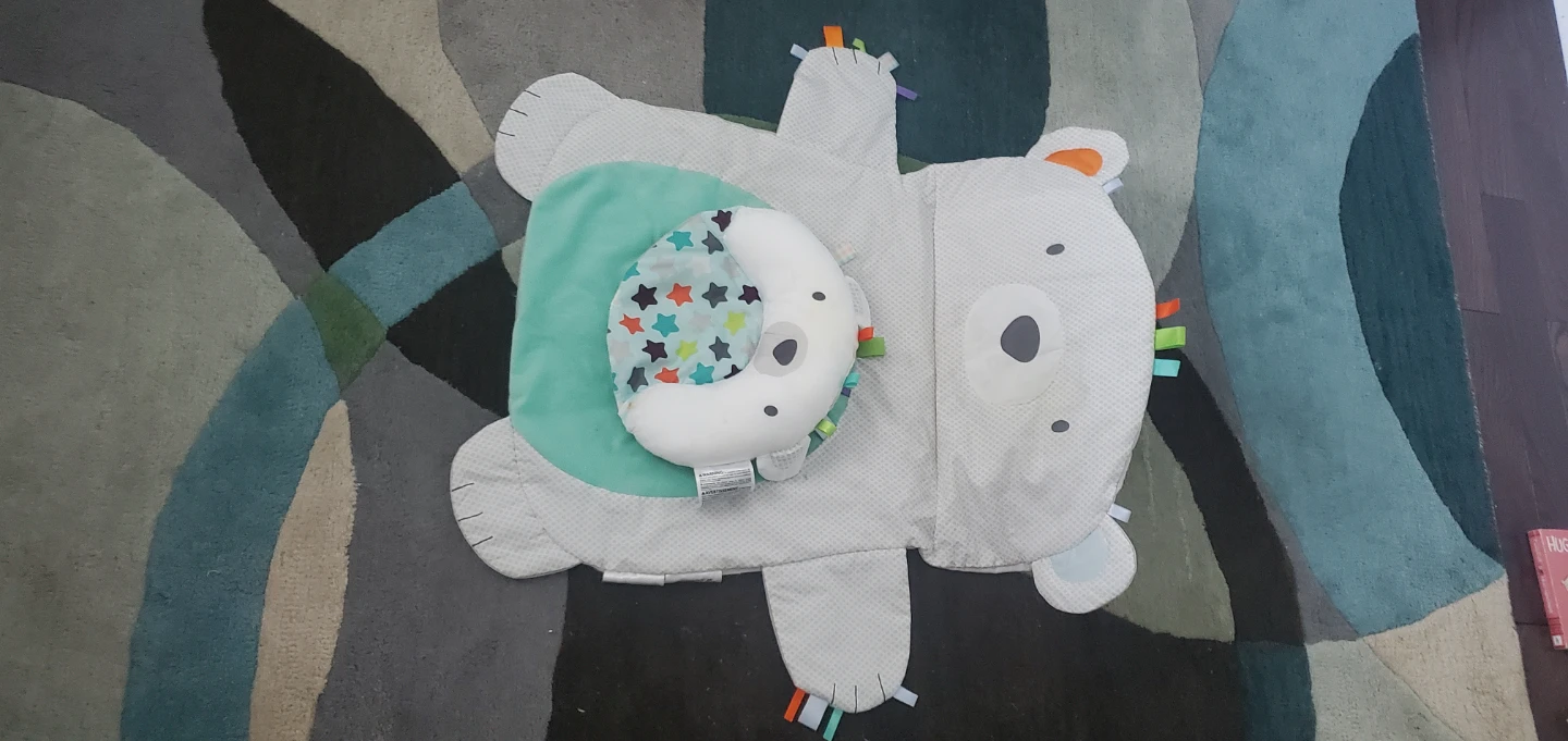 Baby Play Mat with Head Support