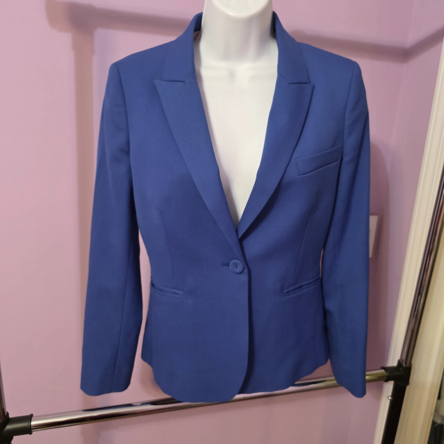 THE FOLD London Blue Blazer size 6