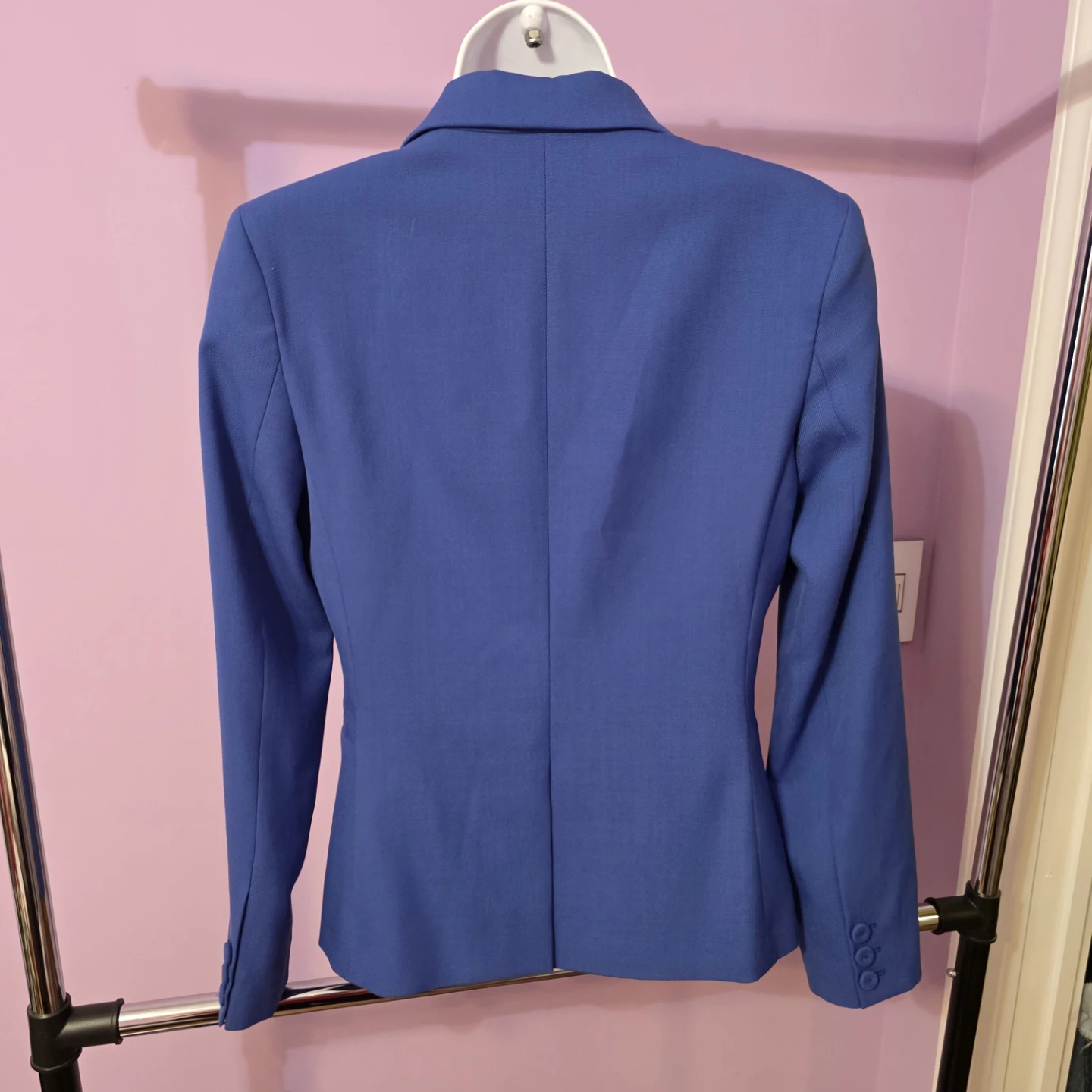 THE FOLD London Blue Blazer size 6 - photo 2