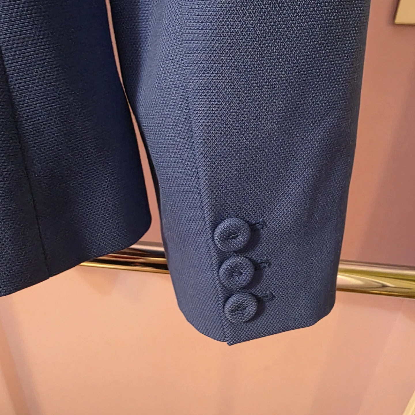 THE FOLD London Blue Blazer size 6 - photo 3