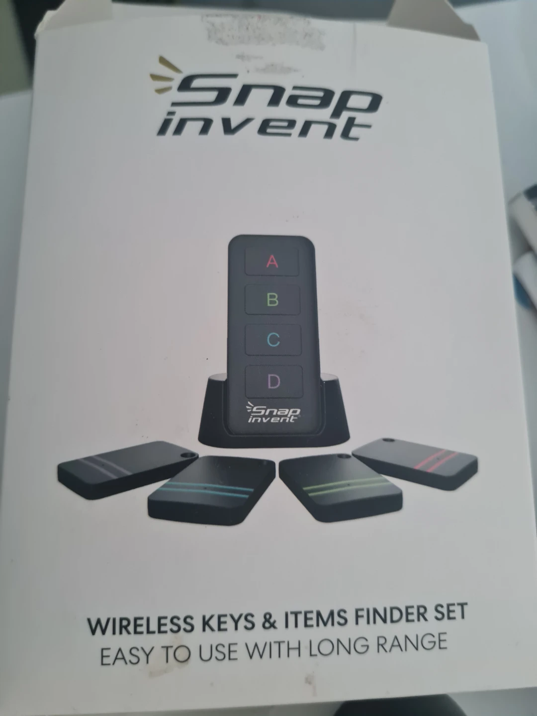 Snap Invent Wireless Keys & Items Finder Set