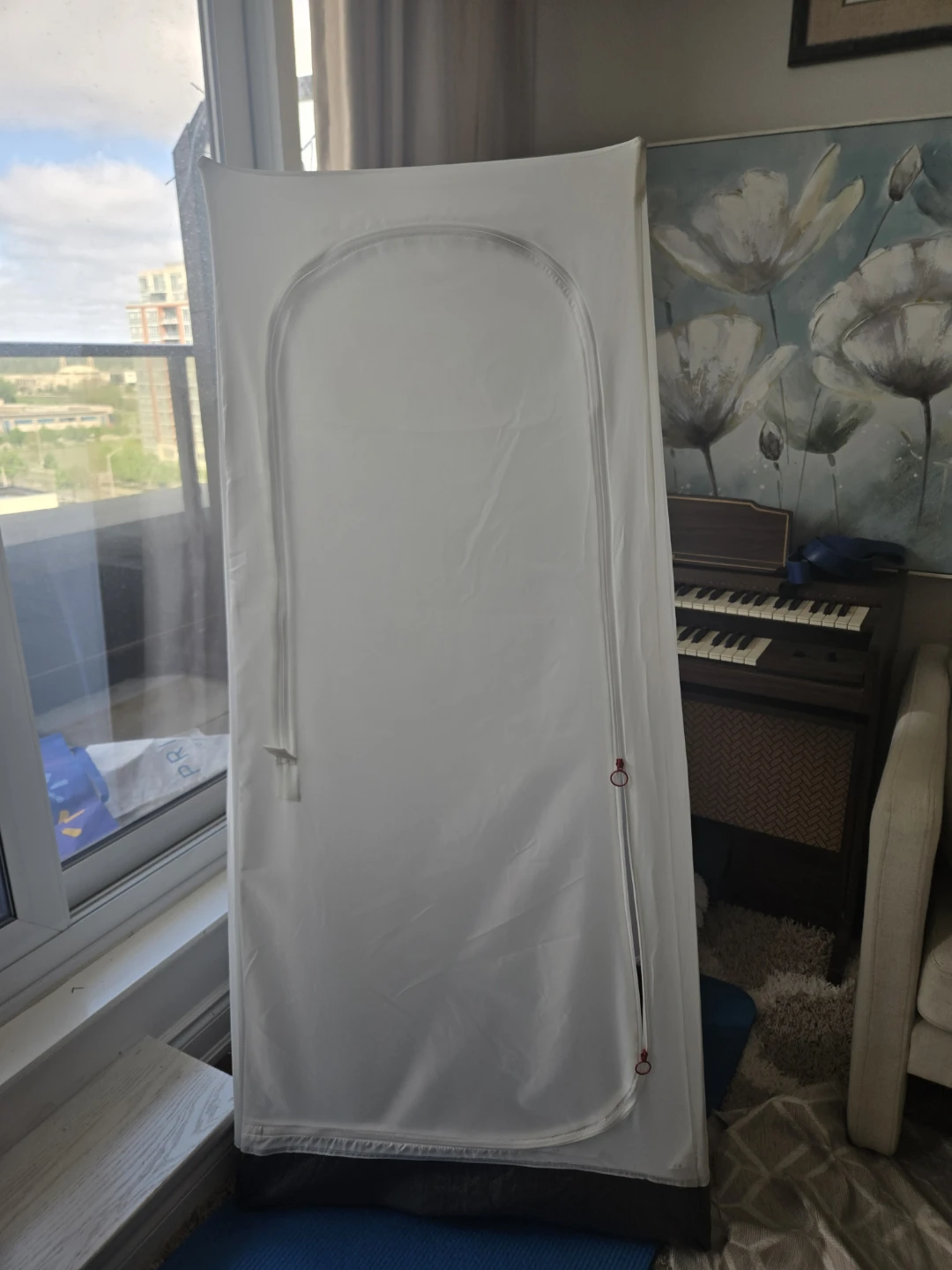 Portable Garment Rack with Cover - photo 3