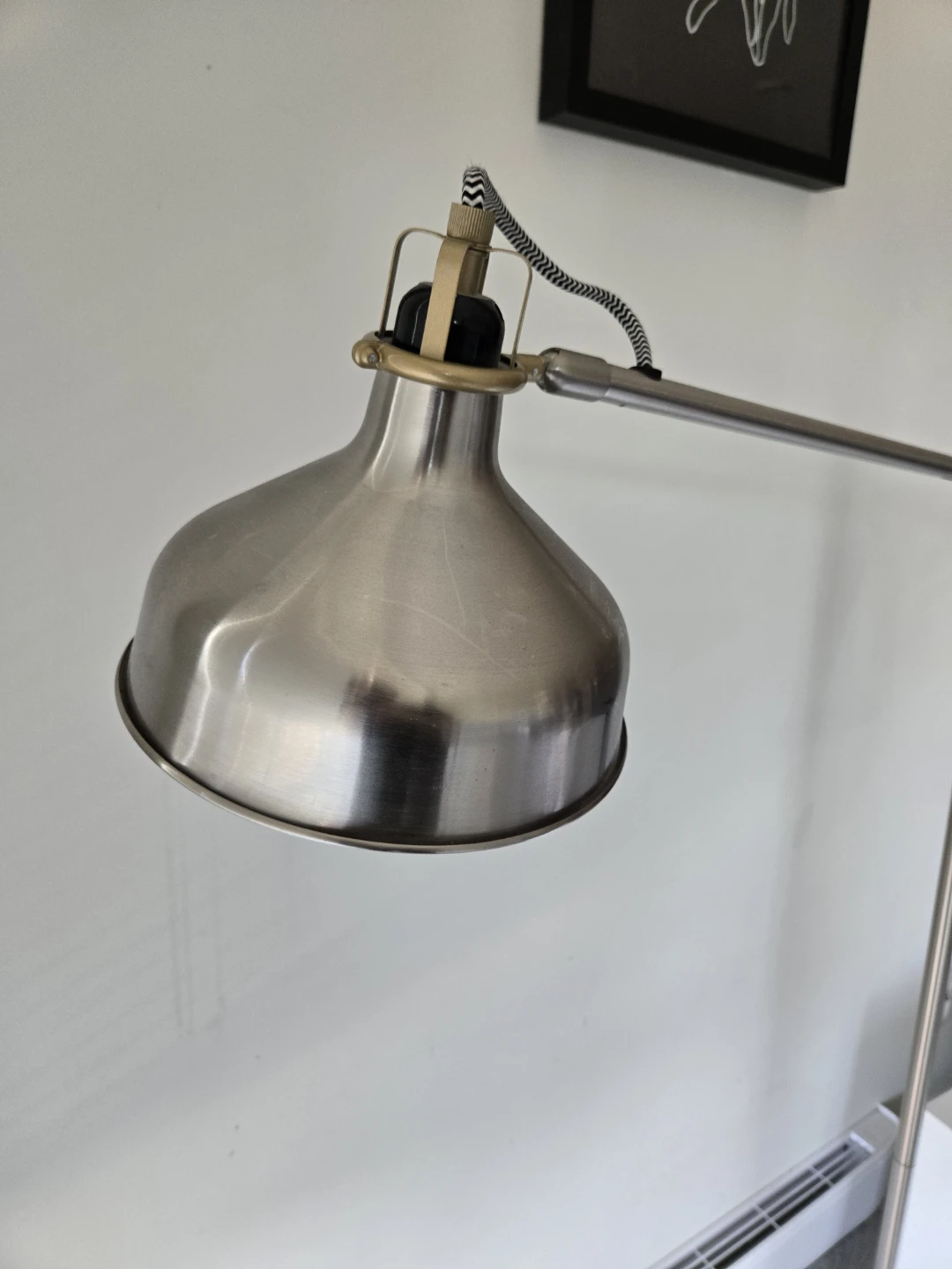 Ikea Ranarp silver Adjustable Floor Lamp - grey - photo 2