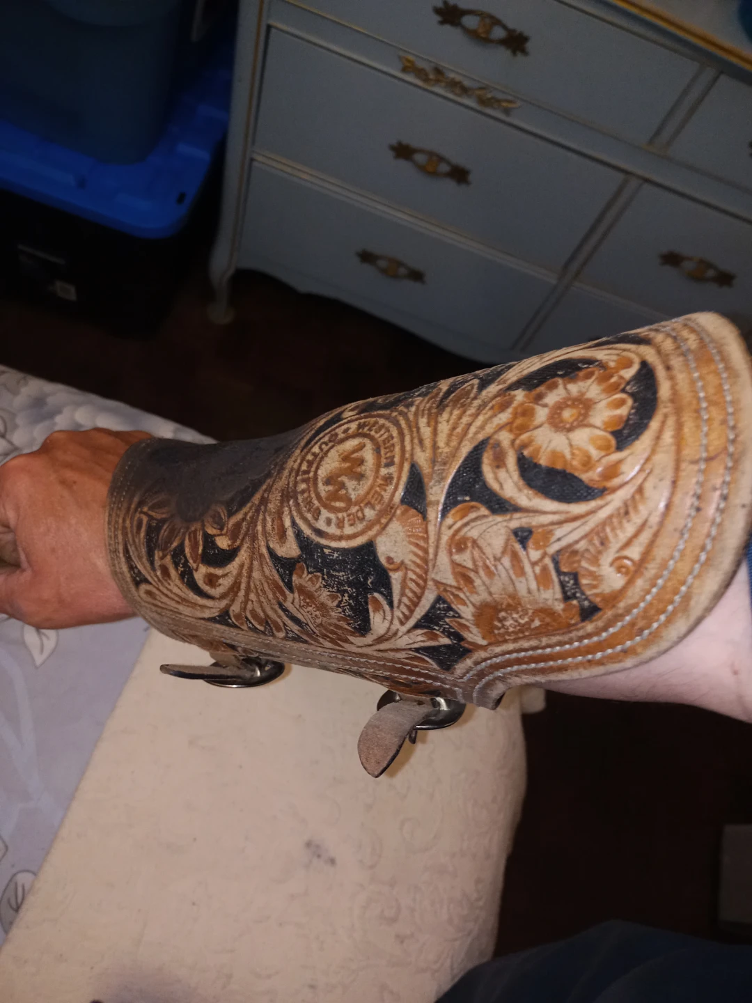Welders Thick Leather Forearm Protector - photo 2