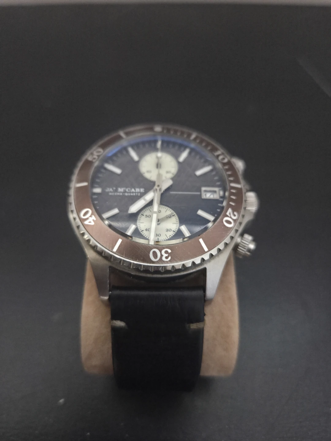 JA' McCabe Mecha-Quartz Chronograph Watch - photo 2