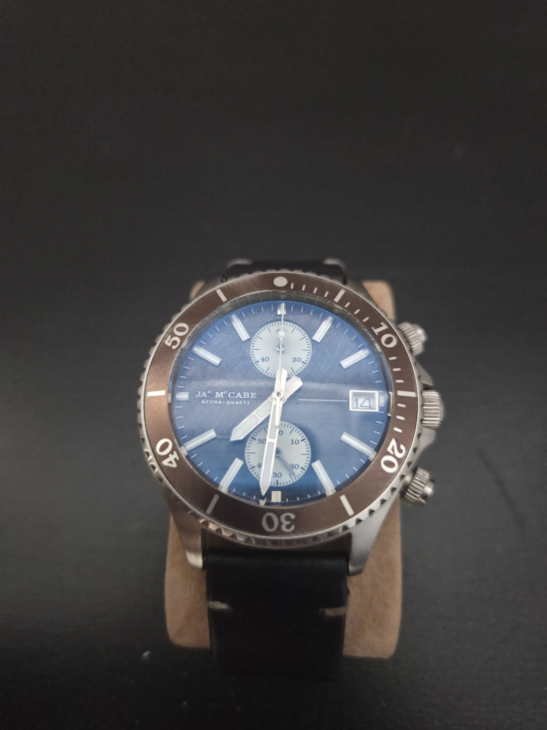 JA' McCabe Mecha-Quartz Chronograph Watch - photo 3