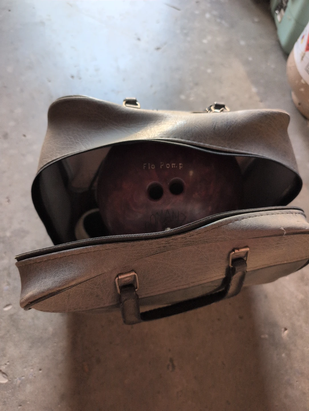 Vintage Bonanza Bowling Ball and Bag Set - photo 2