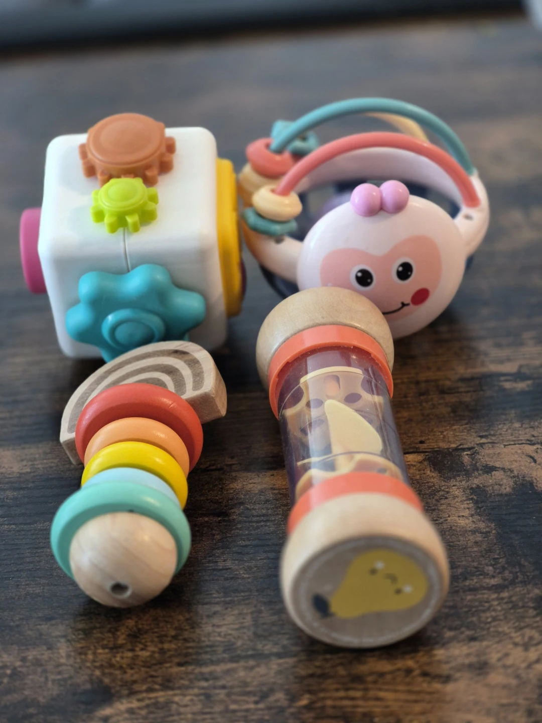 Baby Toy Set Rattles, sensor toys. - photo 2