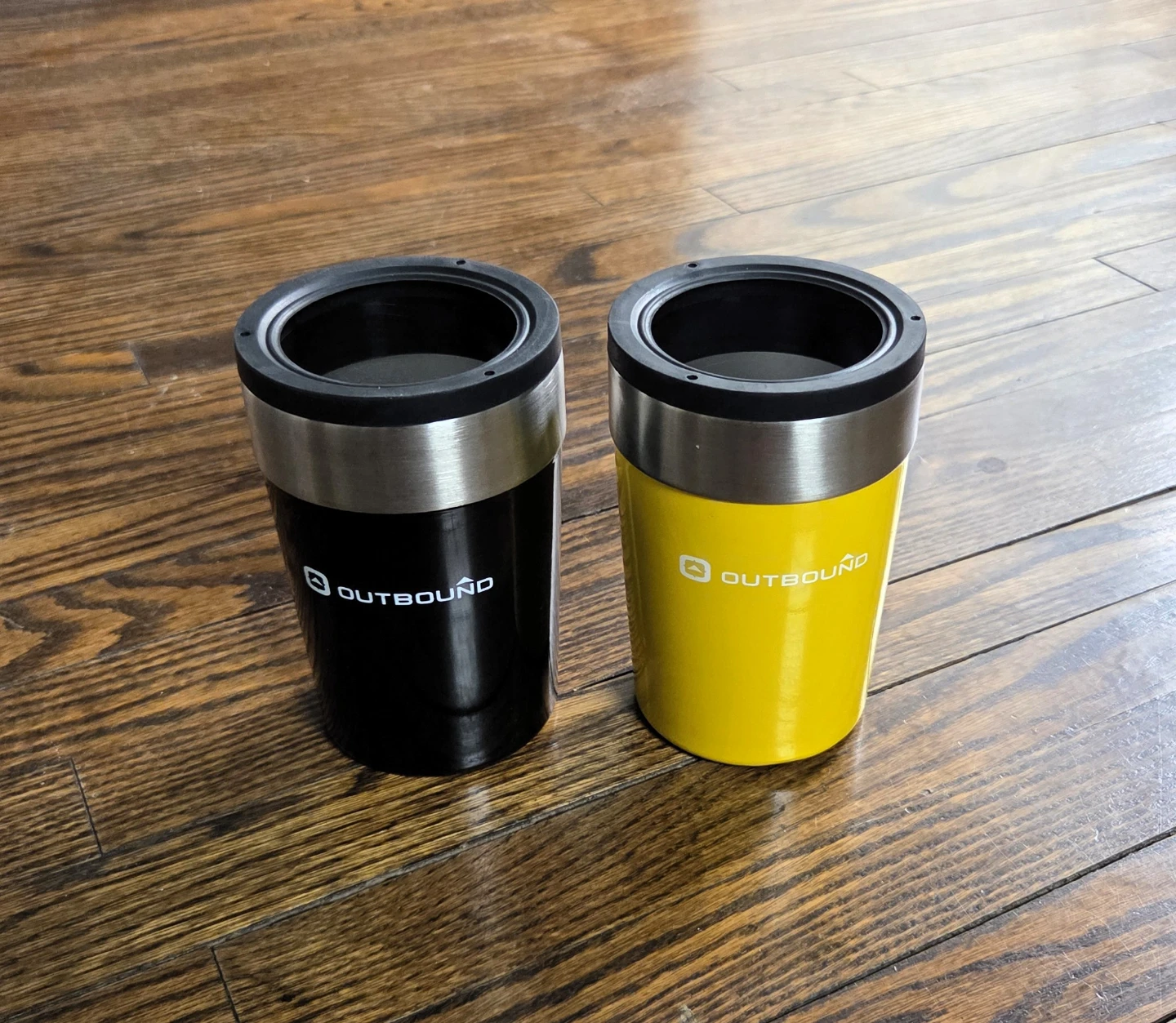 2 x Outbound Can Cooler Cozy Insulated Mug - For 355ML Cans