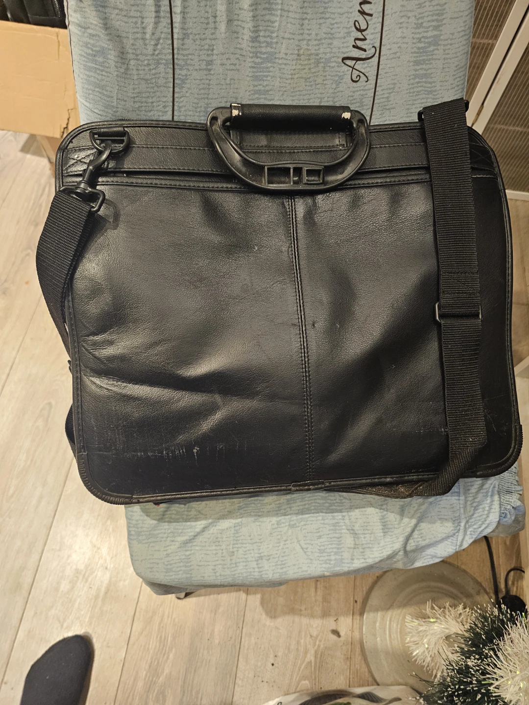Tumi Black Leather Briefcase - photo 2