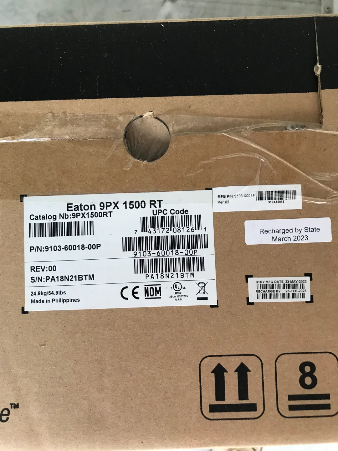 Eaton 9PX 1500 RT Uninterruptible Power Supply