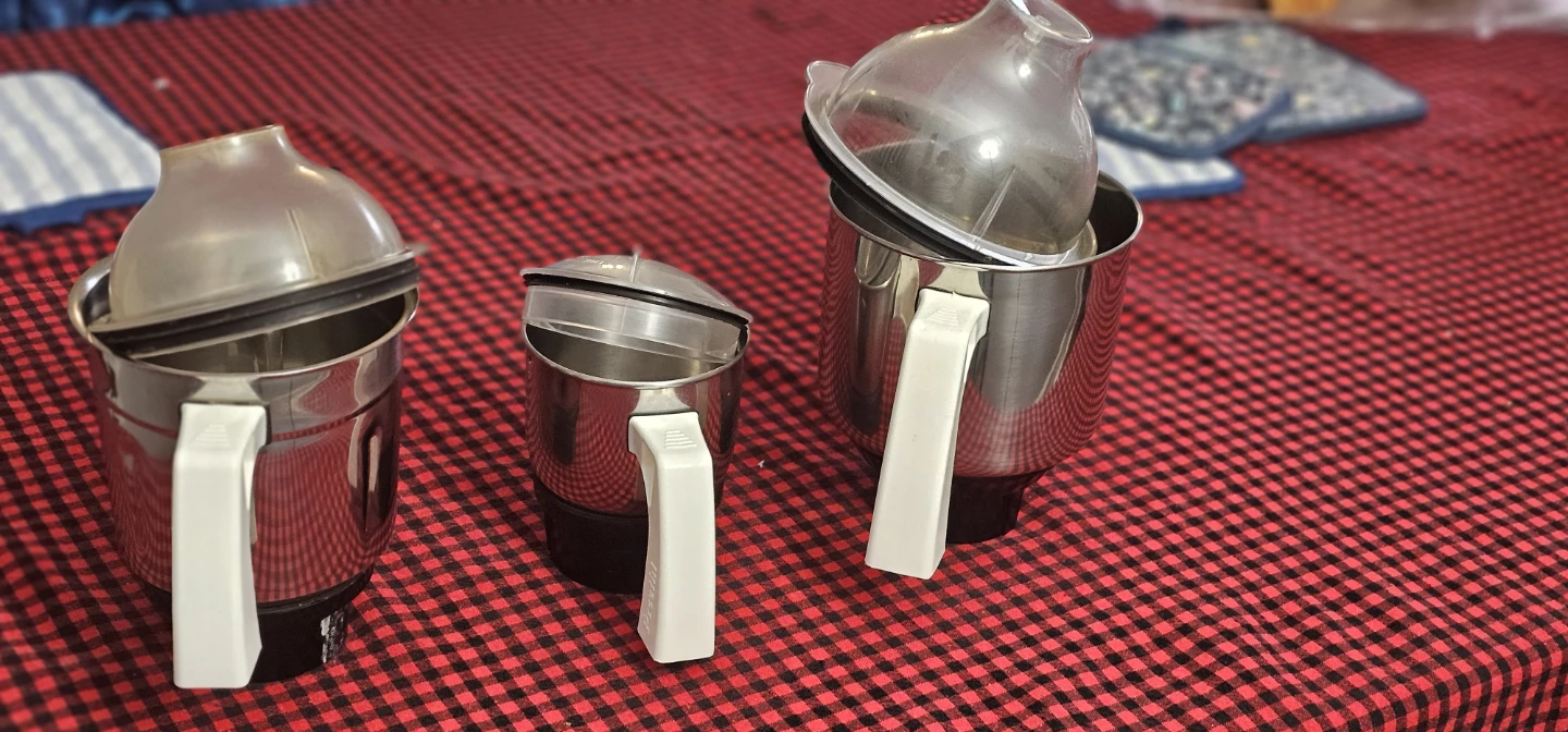 Preethi Eco Plus Mixer Grinder with three jars. - photo 3