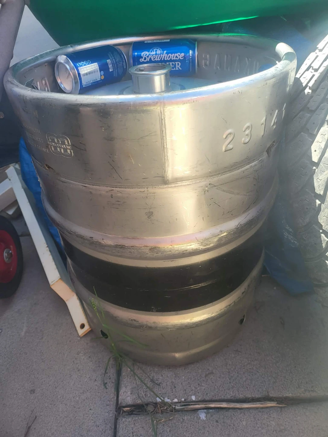Stainless Steel Beer Keg