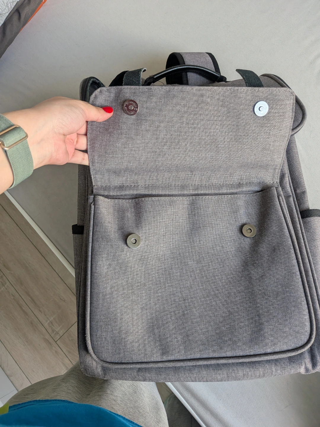 Grey backpack - photo 3