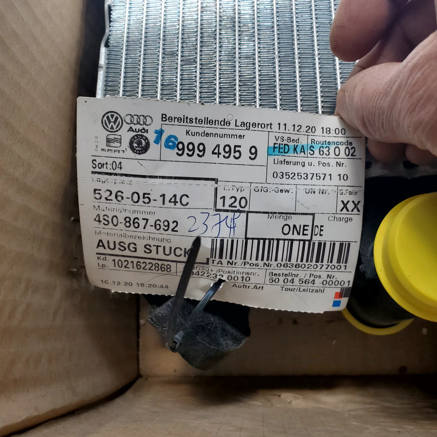 Audi Radiator Assembly - photo 5